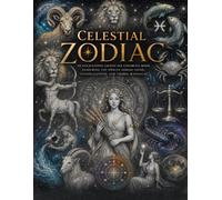 Celestial Zodiac: An Enchanting Grayscale Coloring Book Featuring the Twelve Zodiac Signs, Constellations, and Cosmic Mandalas
