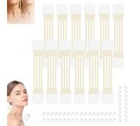 Celestica Instant Neck Tape, Face Neck Lifting Tape Invisible, Lift Tapes Invisible Behind Necks, for Special Events & Makeup-Friendly Use, for Face Jaw (12Pcs)