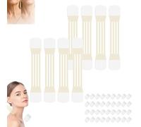 Celestica Instant Neck Tape, Face Neck Lifting Tape Invisible, Lift Tapes Invisible Behind Necks, for Special Events & Makeup-Friendly Use, for Face Jaw (8Pcs)