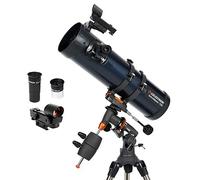 Celestron 31042 AstroMaster 114EQ Telescopio riflettore newtoniano, blu scuro