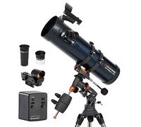 Celestron 31051 AstroMaster 130EQ Telescopio riflettore newtoniano a motore, blu scuro