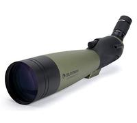 Celestron 52252 100 mm Ultima Cannocchiale 45°, Grigio | Grande obiettivo, visione a lungo raggio per uccelli e fauna selvatica, completamente multi-rivestito, messa a fuoco liscia