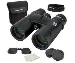 Celestron 72332 Nature DX ED 8x42 binocoloi esterni e birdwatching con obiettivo a bassissima dispersione, completamente multistrato con prismi BaK-4, rinforzato in gomma, resistente ad acqua e nebbia