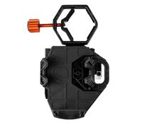 Celestron 81036 NexGO 2-Axis adattatore universale per smartphone per digiscopia e astrofotografia - Collega la fotocamera dello smartphone a un oculare ottico per catturare immagini e video, Nero
