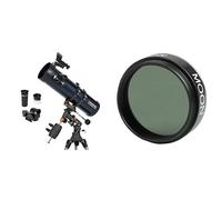 Celestron 822025 Telescopio 130EQ & 94119-A - Filtro lunare da 1,25%22
