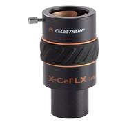 Celestron 93428 1,25’’ X-Cel LX Lente di Barlow 3x, Nero