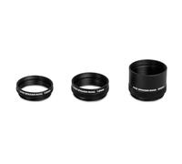 Celestron 93618 M42 Kit distanziatore Include anelli distanziatori 7,5mm, 12mm e 30mm per regolare la messa a fuoco posteriore tra fotocamera e telescopio, Nero