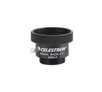 Celestron Adattatore Visual Back 93653-A 1,25'' metallico per Schmidt-Cassegrain 5''–11'' Nero