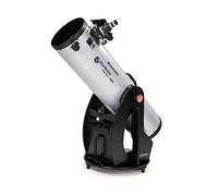 Celestron | StarSense Explorer Dobsonian Telescopio 10" (compatibile con iPhone/Android, rivestimento XLT, oculare da 25 mm, focalizzatore Crayford 2", cercatore di punti rossi), grigio