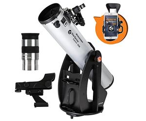 Celestron StarSense Explorer - Telescopio 8" con app Dobsonian 203 mm - Dock e app StarSense - iPhone e Android - Facile da usare