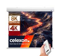 celexon HomeCinema Motorleinwand Tension 221 x 124 cm 100 - Dynamic Slate ALR