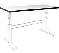 Celexon HPL Tischplatte 125 x 75 cm, weiß