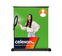 celexon schermo Mobile Chroma Key Green 150 x 180 cm