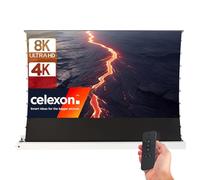 celexon UST Hochkontrast Bodenscheren Leinwand - HomeCinema Plus, 100' weiß