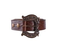 Celico Cintura Pelle, 170 CM Mittelaltergürtel Vichingo Cintura Pelle