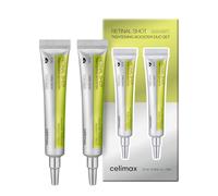 Celimax - Set di 2 celimax The Vita A Retinal Shot Rassodante | con retina 0,1%, matryxyl 3%, minimizzatore di pori, rughe e rughe, pelle più soda, 2 x 15 ml | Confezione booster