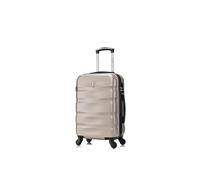 CELIMS - Valigia Bagaglio a Mano Champagne Approvata da Oltre 100 Compagnie Aeree | Ultra Leggera e Rigida | Trolley Bagaglio a Mano 55x40x20 | Valigia Cabina