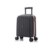 CELIMS - Valigia Cabina 45x35x20 cm Approvata EasyJet e +65 Compagnie Aeree | Bagaglio a Mano | Doppie Ruote 360° | Lucchetto Integrato | ABS Riciclato Resistente | Nero Onice