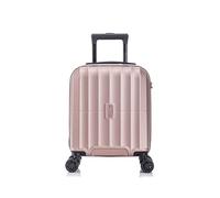 CELIMS - Valigia Cabina 45x36x20 EasyJet e oltre 65 compagnie aeree | Bagaglio a Mano | Bagaglio Cabina | Ruote Doppie 360° | Ultra Leggera 2,2 kg | Ideale per Voli Low Cost | Oro Rosa