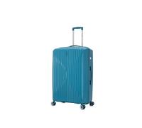 CELIMS - Valigia Grande in Polipropilene 75 cm | Valigia Grande | Bagaglio 75 cm | Lucchetto TSA | 8 ruote a 360° | Blu