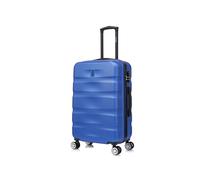 CELIMS - Valigia Media 20 kg Rigida Blu Leggera | Valigia da Stiva 65cm Donna | Lucchetto Integrato | ABS | Trolley Medio 65cm con 4 Ruote