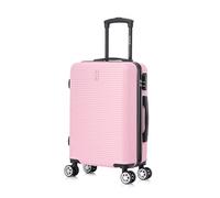 CELIMS - Valigie leggere approvate da 100+ compagnie aeree per un viaggio in tutta fiducia, rosa pallido, Cabine, Cabina