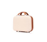 CELIMS Valigie, leggere, approvate da oltre 100 compagnie aeree, per viaggiare senza preoccupazioni, iPad Pro 11.1, Neceser de Viaje 30cm, Crema, Vanity 30cm