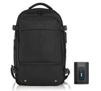 CELIMS - Zaino Sottovuoto da viaggio 2026 | Impermeabile | Zippers SBS Antifurto | Scomparto per Computer Protable | Serratura TSA | CON Pompa | Nero