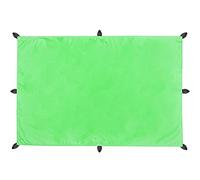 CelinaSun vela solare PES UPF 50+ rettangolo all'aperto 3 x 4m verde baldacchino tenda zaino in spalla telo ultra leggero