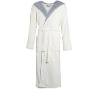 CelinaTex, Accappatoio/Vestaglia per Adulti, con Cappuccio, in Pile Morbido e Confortevole, MOD. Texas, Grigio, XL