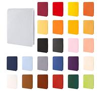 CelinaTex Aqua Lenzuolo Elasticizzato Letto Contenitore Letto ad Acqua Cotone Elastan 200x220-220x240 cm Grigio Argento
