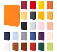 CelinaTex Aqua Lenzuolo Elasticizzato Letto Contenitore Letto ad Acqua Cotone Elastan 90x200-100x220 cm Arancione