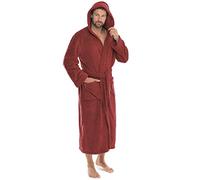 CelinaTex Florida Accappatoio, Microfibra, Chili-Rot, XXXL