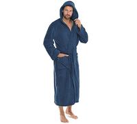 CelinaTex Florida Accappatoio, Poliestere, Blau, s