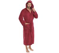 CelinaTex Florida Accappatoio, Poliestere, Bordeaux, s