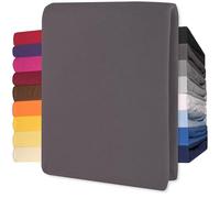 CelinaTex Lucina lenzuolo elasticizzato cotone 200x200-200x220 cm antracite