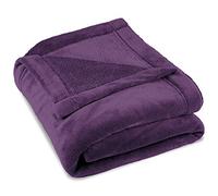 CelinaTex Montreal Coperta soffice Microfibra Coperta Pile Coral XXL 220 x 240 cm Lilla