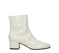 Celine Beige Leather Ankle Boots - EU37.5/US7.5