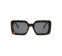 Celine Cl40304u Occhiali Da Sole Donna Avana Squadrato Grigio 56mm