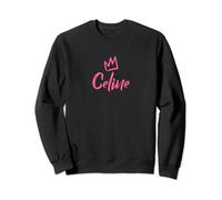 Celine la Regina / Corona rosa & Nome per le donne chiamato Celine Felpa