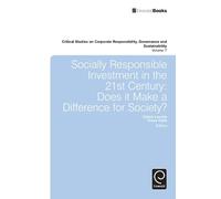 Celine Louche Socially Responsible Investment in the 21st Cen (Copertina rigida)