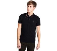 Celio NECETWO Polo, Nero (Noir Noir), Small Uomo