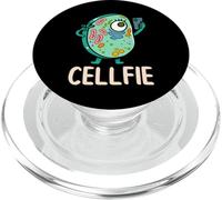 Cell Fie Funny Cellfie Selfie Biology Science Teacher PopSockets PopGrip per MagSafe