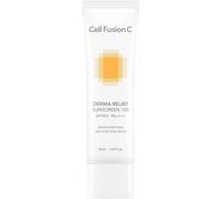 Cell Fusion C Derma Relief Sunscreen, Crema solare per pelle secca, SPF50+/PA++++