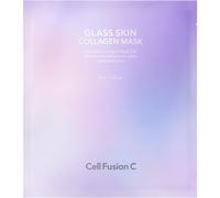 Cell Fusion C Glass Skin Collagen, Maschera levigante al collagene con effetto Glass Skin, 5x35g