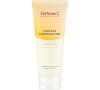 Cell Fusion C Pore Sun Cleansing Foam, Schiuma Detergente per il Viso da Filtri Solari