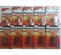 CELL Panasonic da 23A A23 LRV08 POWER-Set di 10 pile alcaline
