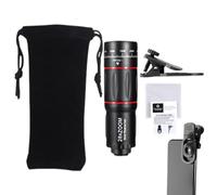 Cell Phone Camera Lens, Multifunctional Mobile Photography Accessory, Portable External Lens for Smartphones, Concerts, Sports Events & Daily Use