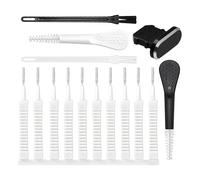Cell Phone Cleaning Tool, 15-Piece PP+Nylon Dust Cleaner Kit, Portable Charging Port and Hole Cleaning Brush Set for Mobile Phones, Electronics, and Home Device Maintenance