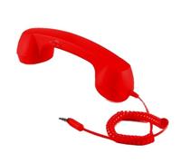 Cell Phone Handset - Receiver With Microphone Plug In Communication Accessory, Ergonomic Calling Device Providing Clear Voice Transmission | Lightweight Audio Tool Enhancing Hands Free Convenience